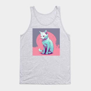 Rising Sun Cat Tank Top